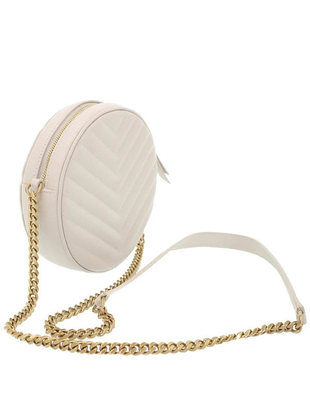 Saint Laurent Chain Shoulder Bag Vinyl Paris Saint Paris